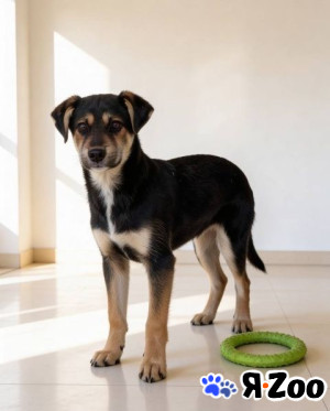 Щенок-подросток Индеец ищет дом в Москве даром